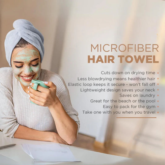 Microfiber Hair Towel